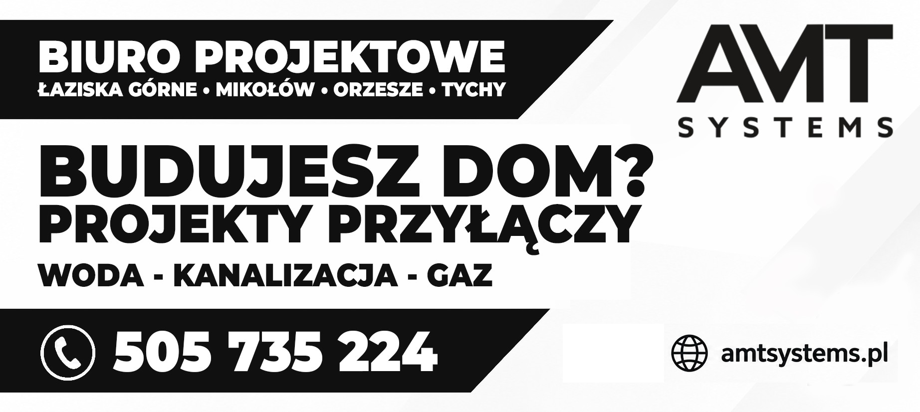 projekty sieci wodociągowej ŁAZISKA GÓRNE